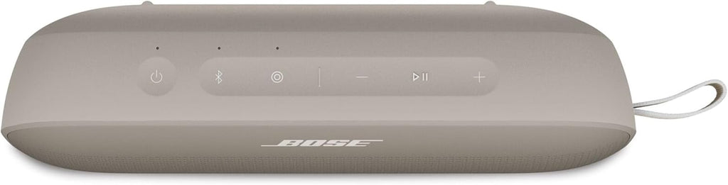 Bose SoundLink Flex Bluetooth Speaker (2nd Gen) - Portable Outdoor Speaker with Hi-Fi Audio, Waterproof and Dustproof, USB-C, Up to 12 Hours Battery Life, Sandstone