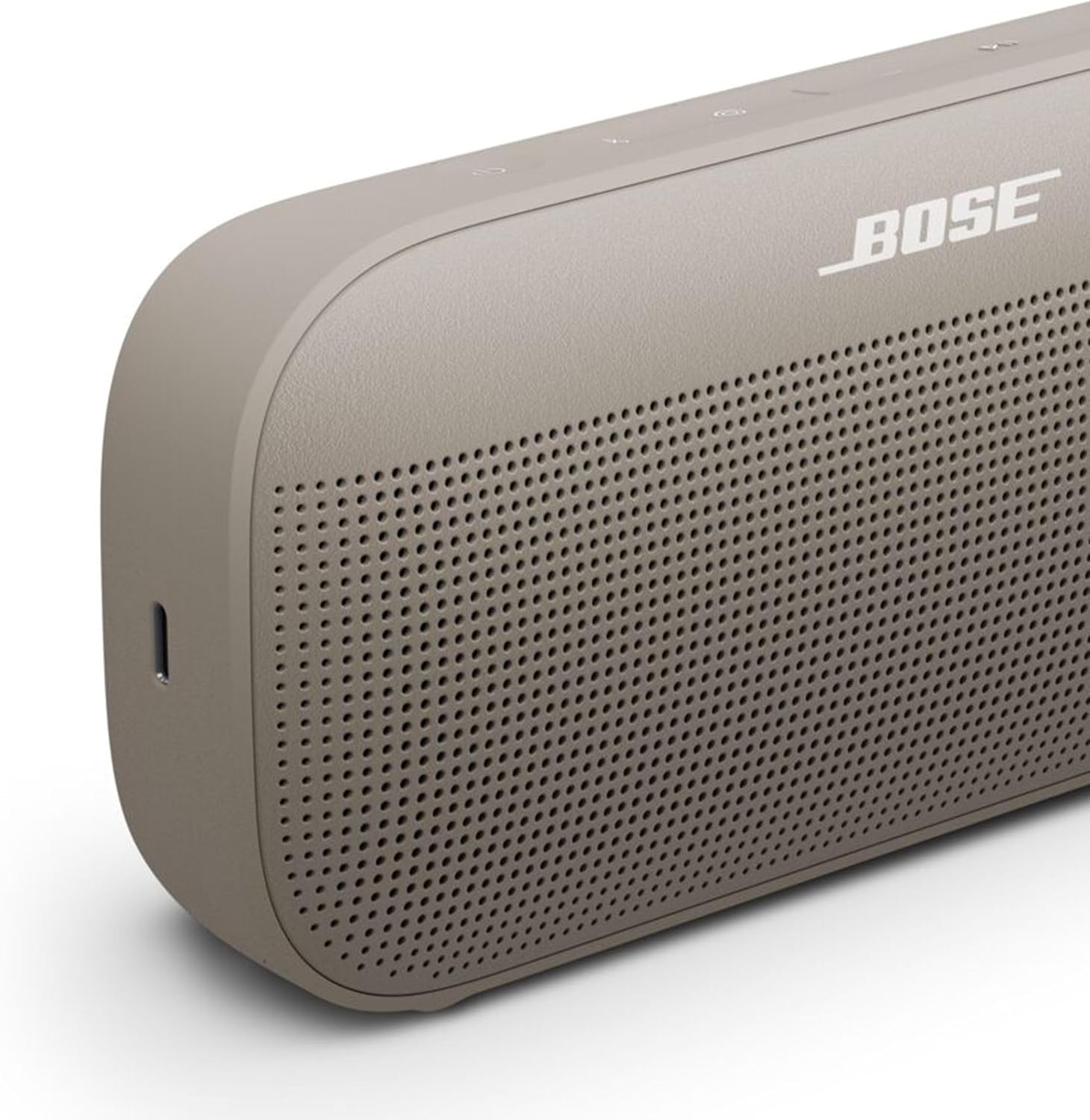 Bose SoundLink Flex Bluetooth Speaker (2nd Gen) - Portable Outdoor Speaker with Hi-Fi Audio, Waterproof and Dustproof, USB-C, Up to 12 Hours Battery Life, Sandstone